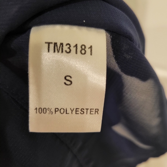 THML Embroidered Navy Maxi Dress - Picture 13 of 13